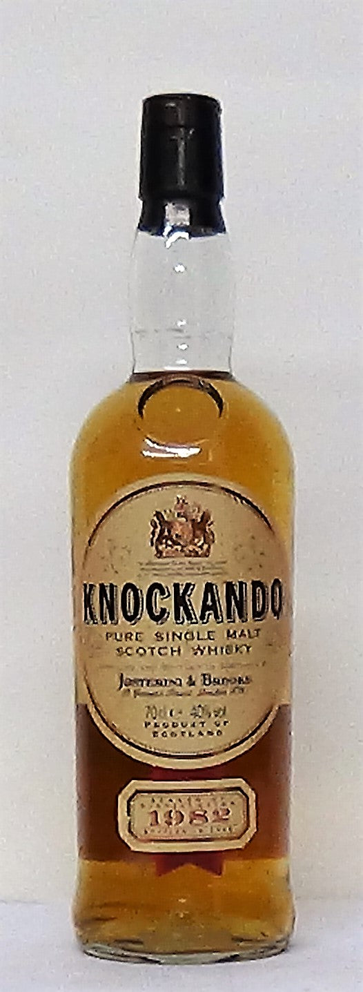 Knockando 1982 14 year old Speyside Justerini & Brooks Pure Single Mal