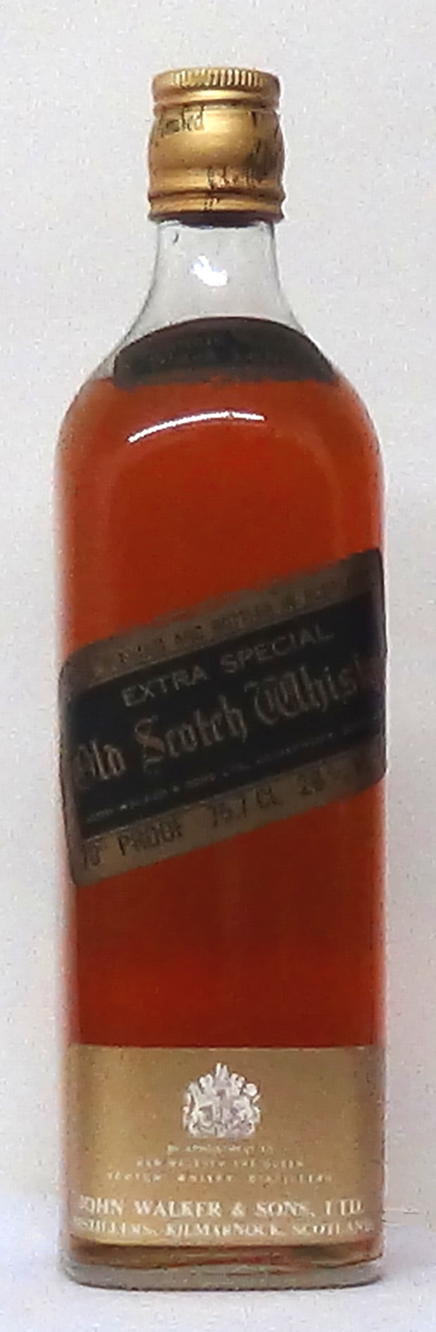 1960s Johnnie Walker Black Label Extra Special - M&M Personal Vintners