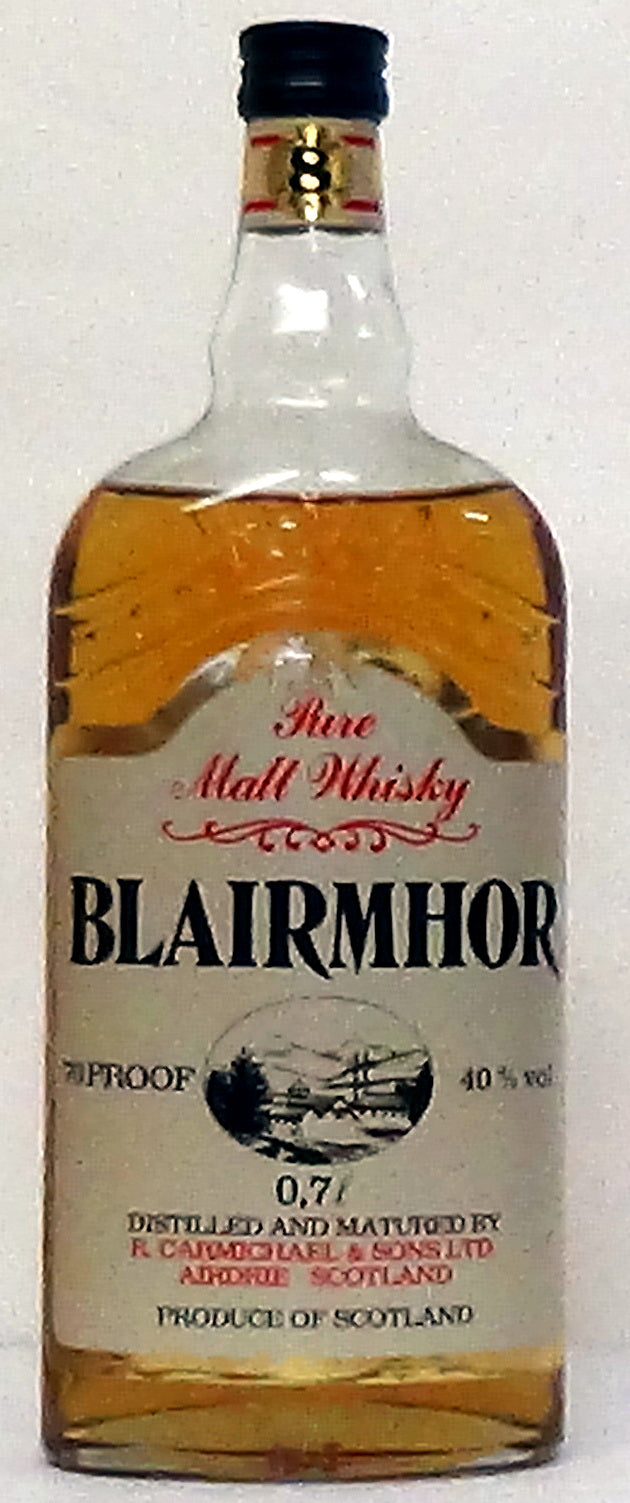 1970s Blairmhor Over 8 Years Pure Malt - Scottish Whiskey - Whiskey - 