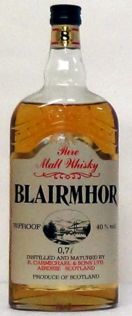 1970s Blairmhor Over 8 Years Pure Malt - Scottish Whiskey - Whiskey - 