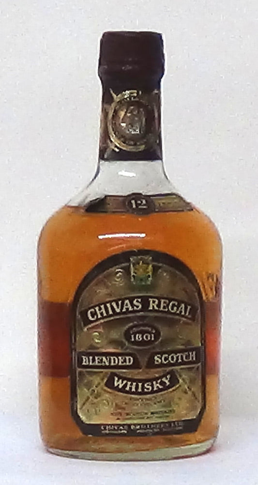 1970s Chivas 12 Year Old 13 Fl Oz - M&M Personal Vintners Ltd