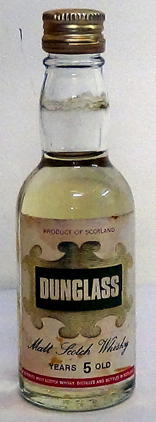 1970’s Littlemill ( Dunglass) 5 year old 5cl