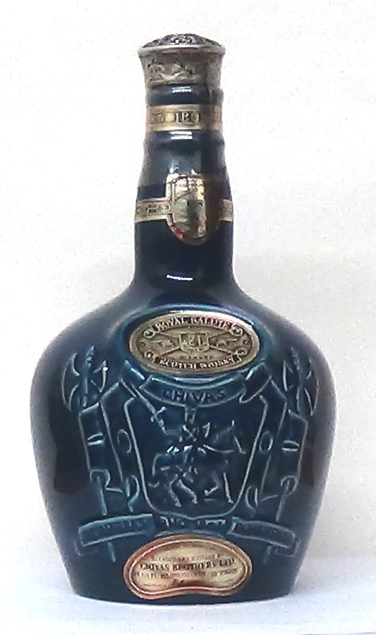 1970s Royal Salute Cxx 21 Year Sapphire Flagon - M&M Personal Vintners