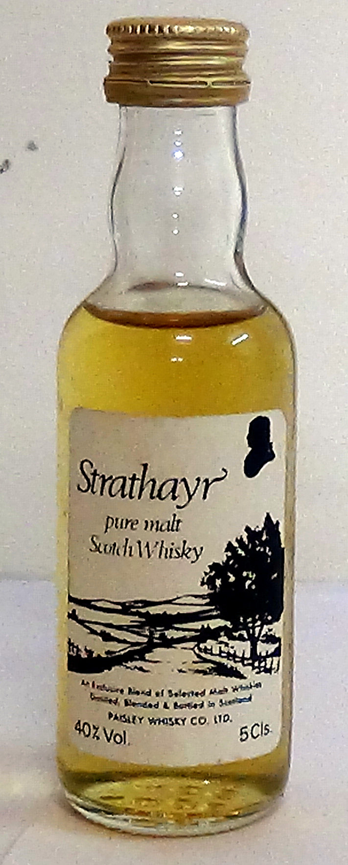 1970’s Strathayr Pure Malt 5cl