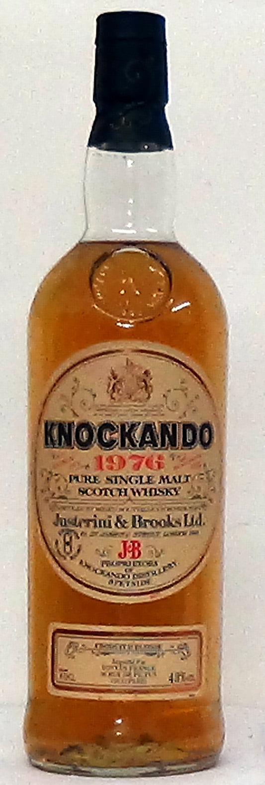 1976 Knockando Bottled 1989 Pure Single malt Scotch Whisky - Scottish 