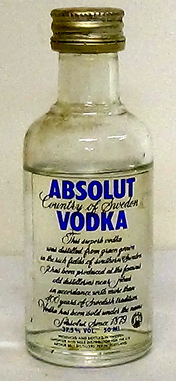 1980s Absolut Vodka 4cl – M&M Personal Vintners