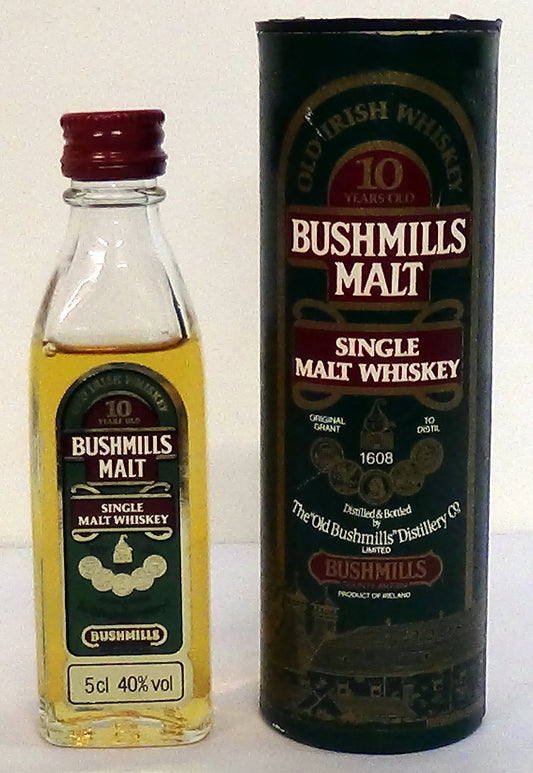 1980’s Bushmills 10 Year Old Malt 5cl