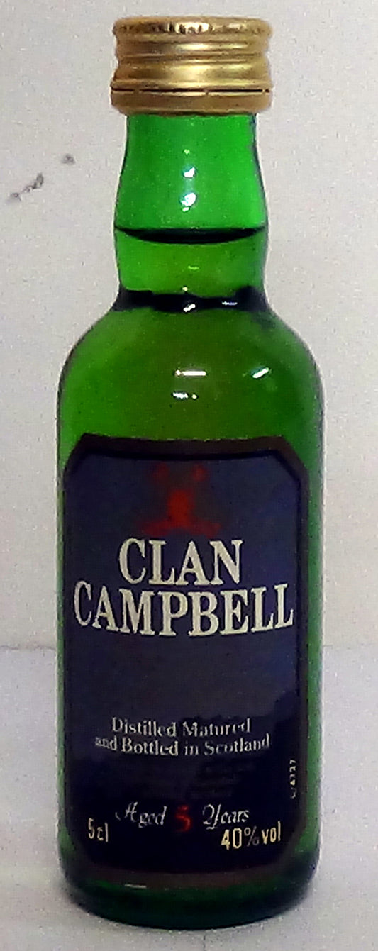 1980s Clan Campbell 5 YO 5cl