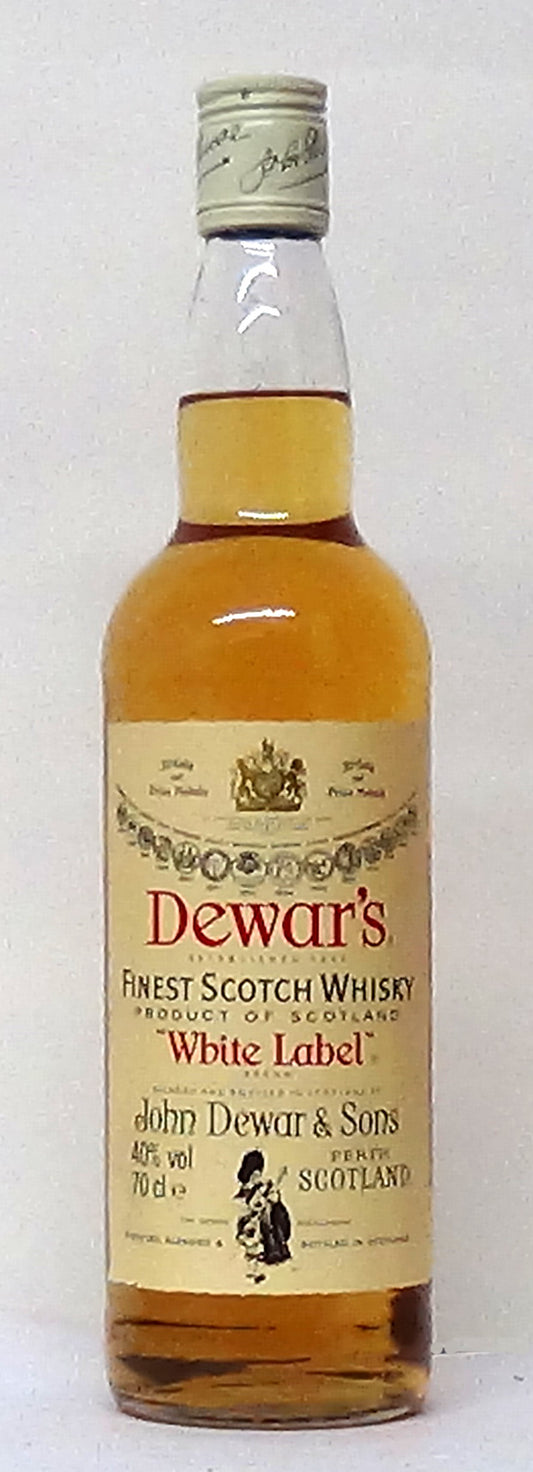 1980s Dewars White Label Blended Whisky - M&M Personal Vintners Ltd