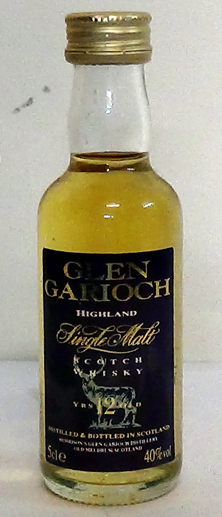 1980s glen Garioch 12 year old 5cl