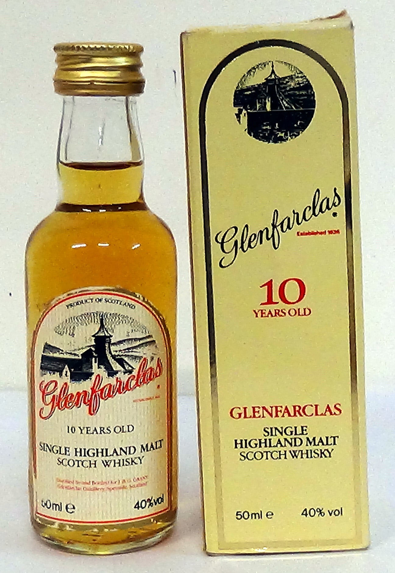 1980’s Glenfarclas 10 YO 5cl