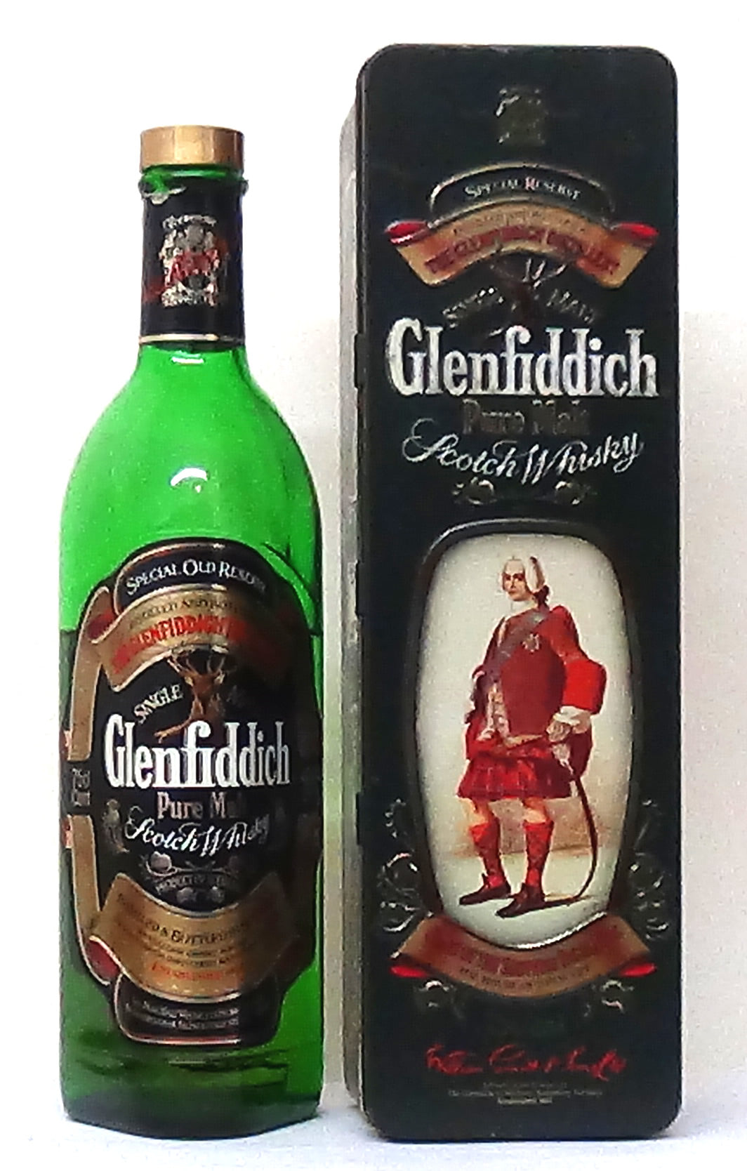 1980s Glenfiddich Pure Malt Clan Of The Higlands The House Of Stewart 