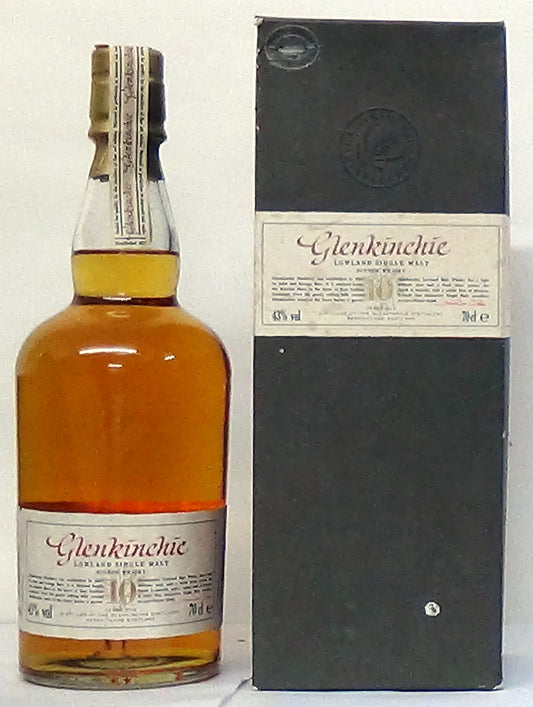 1980s Glenkinchie 10 Year Old Lowland Malt - Scottish Whiskey - Whiske