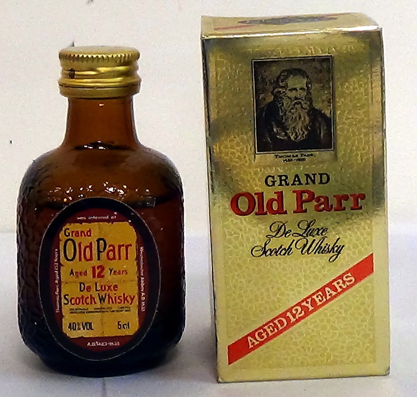 1980s Grand Old Parr 12 Year Old Deluxe 5cl