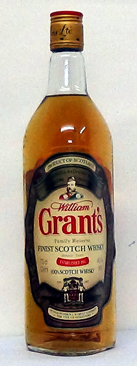 1980s Grant’s Family Reserve - Stand Fast - M&M Personal Vintners Ltd