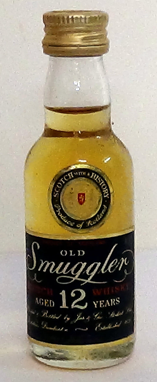 1980s Old Smuggler 12 YO 5cl