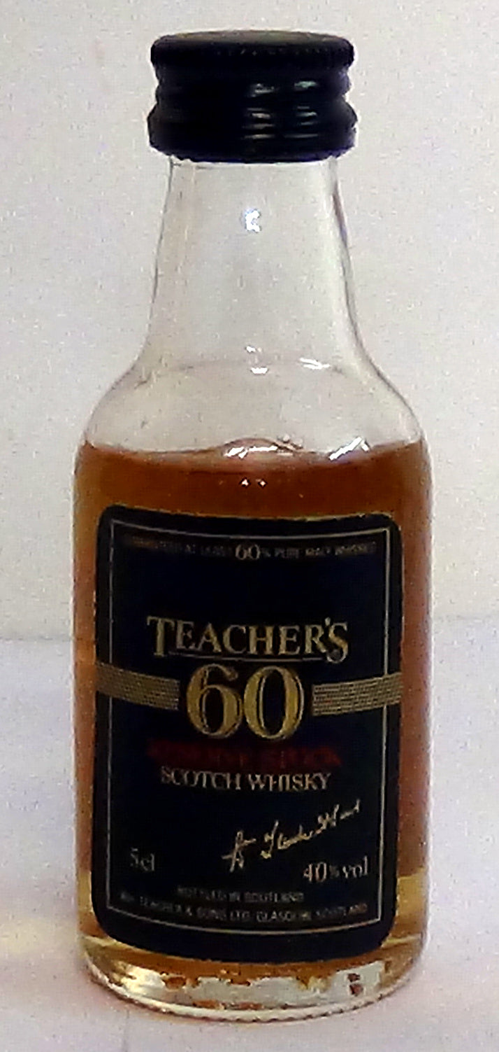 1980s Teachers 60 Reserve Stock 4cl