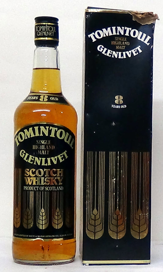 1980s Tomintoul 8 Year Old - Scottish Whiskey - Whiskey - M&M Personal