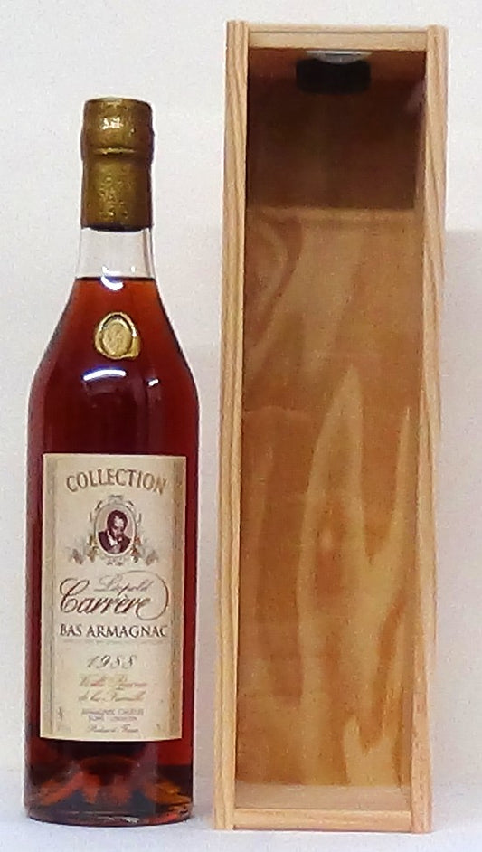 1988 Leopold Carrère Vintage Armagnac - Armagnac Spirits - Spirits & L