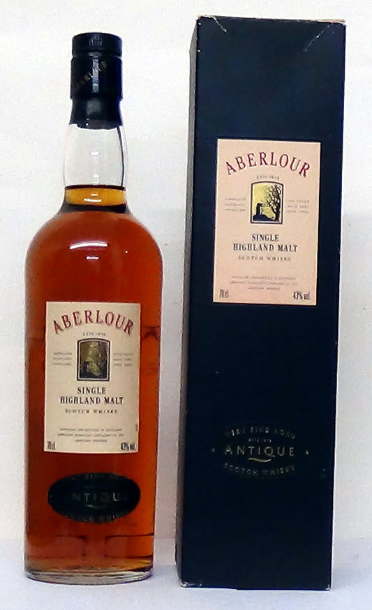 1990s Aberlour Antique Highland malt 43% Abv