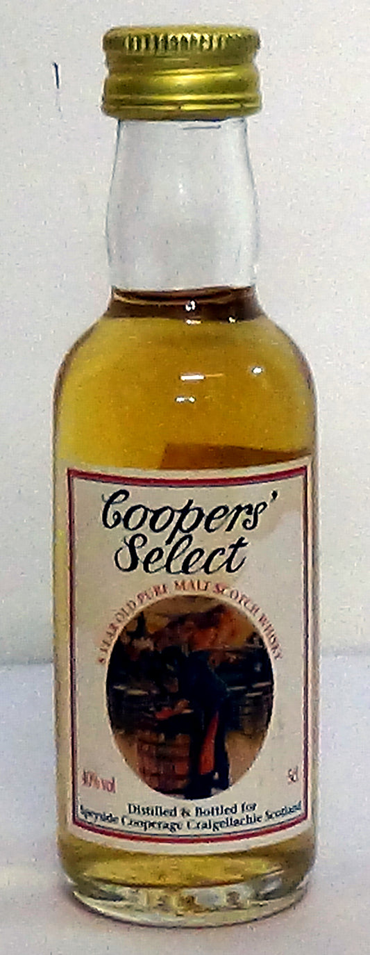 1990s Coopers Select 8 YO Pure Malt 5cl