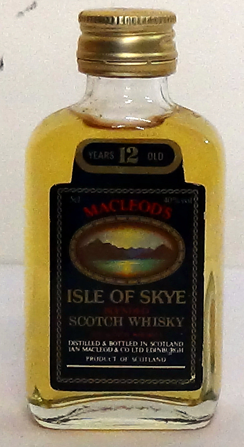 1990s MacLeod's Isle of Skye Aged 12 Years 5cl