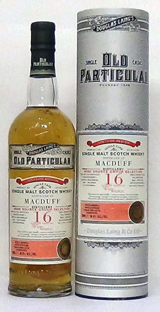 1999 Macduff 16 year old 48.4% abv Speyside Malt Douglas Laing, Old Pa