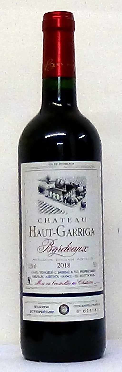 2018 Château Haut - Garriga Bordeaux - Entre - deux - Mers - M&M Perso