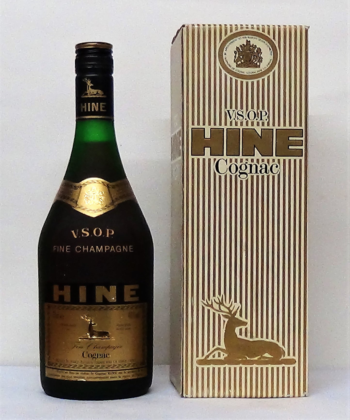 1970’s Hine Vsop In Original Presentation Box - Scottish Whiskey - M&M