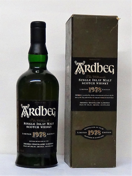 1978 Ardbeg 1978, Limited Edition 1998 Bottling With Box, Islay - Scot