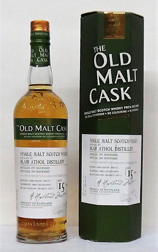 1995 Blair Athol 15 Year Old Highland Malt Old Malt Cask 50% Abv Sherr