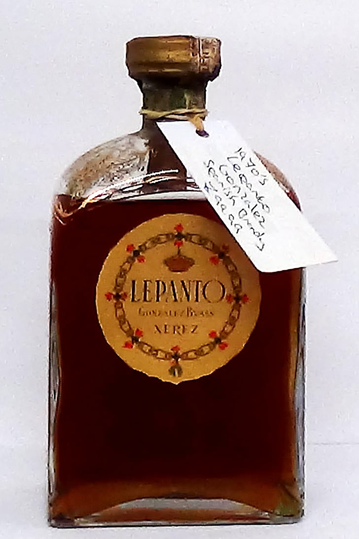 Lepanto Gonzalez Byass Xerez Brandy Spain VTS - 1970's - Chile, Port &