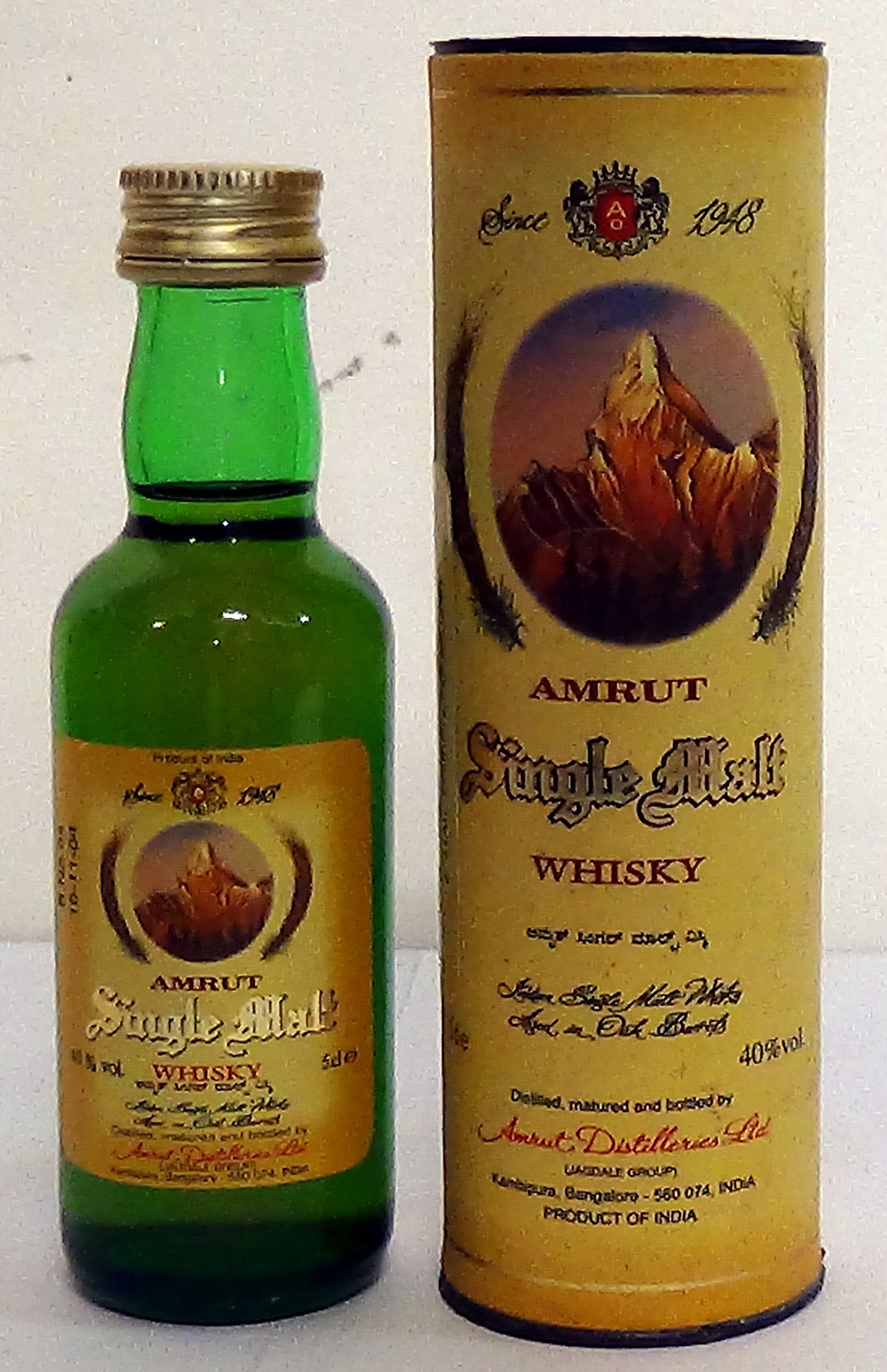 Amrut Single Malt India Whisky 5cl