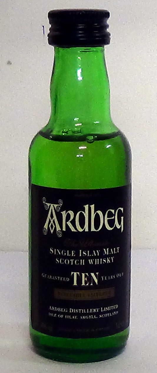 Ardbeg The Ultimate 10yo ‘Ten’ 46% old label, 2008 5cl