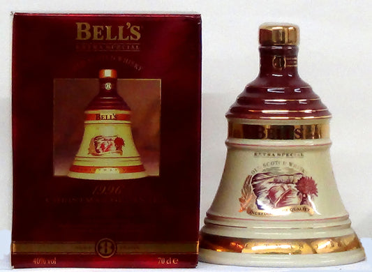 Bell's Christmas Decanter - 1996 - Whiskey - M&M Personal Vintners Ltd