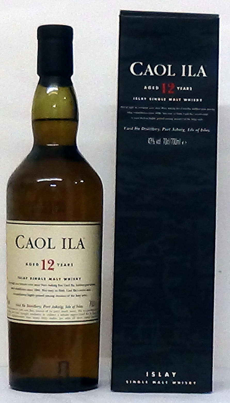 Caol Ila 12 Year 43% abv 2010s - Scottish Whiskey - Whiskey - M&M Pers