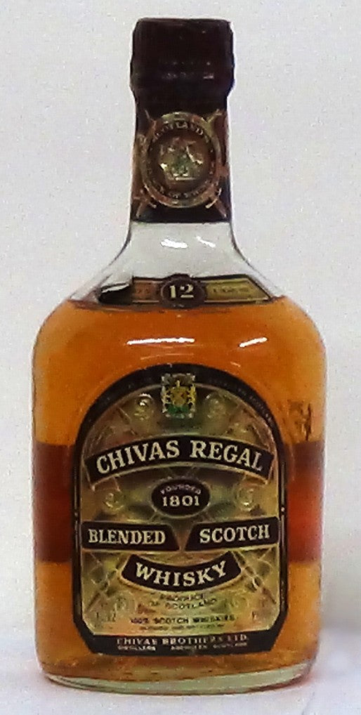 Chivas Regal 12 year old 1970s Bottling 13 fl oz Whisky Sotland - Sco