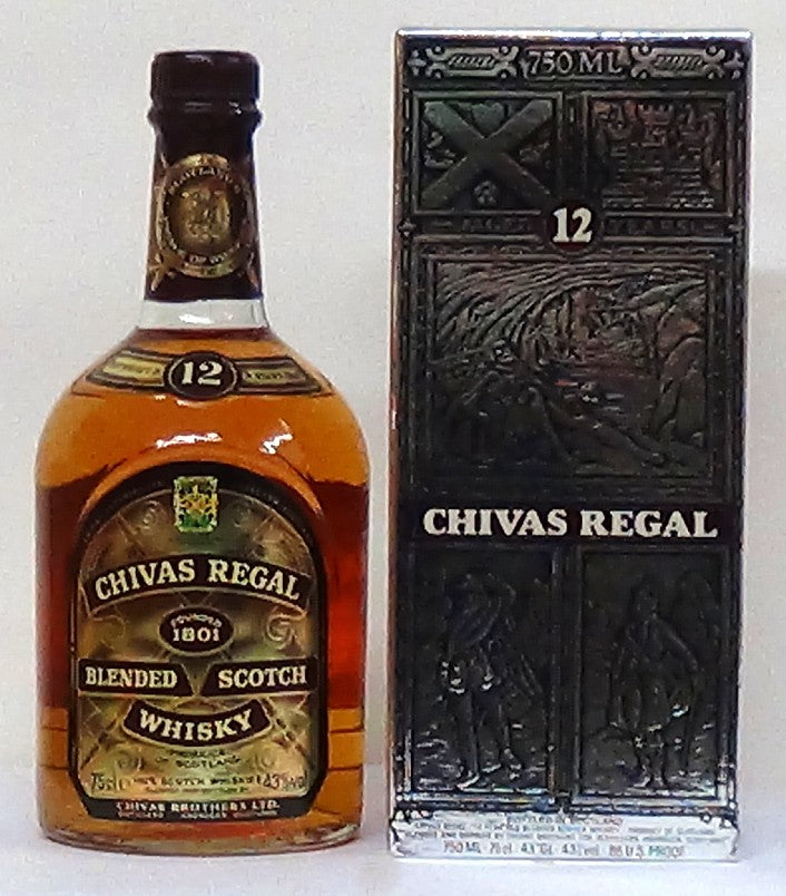 Chivas Regal 1980s Bottling Whisky Sotland - Scottish Whiskey - Whisk