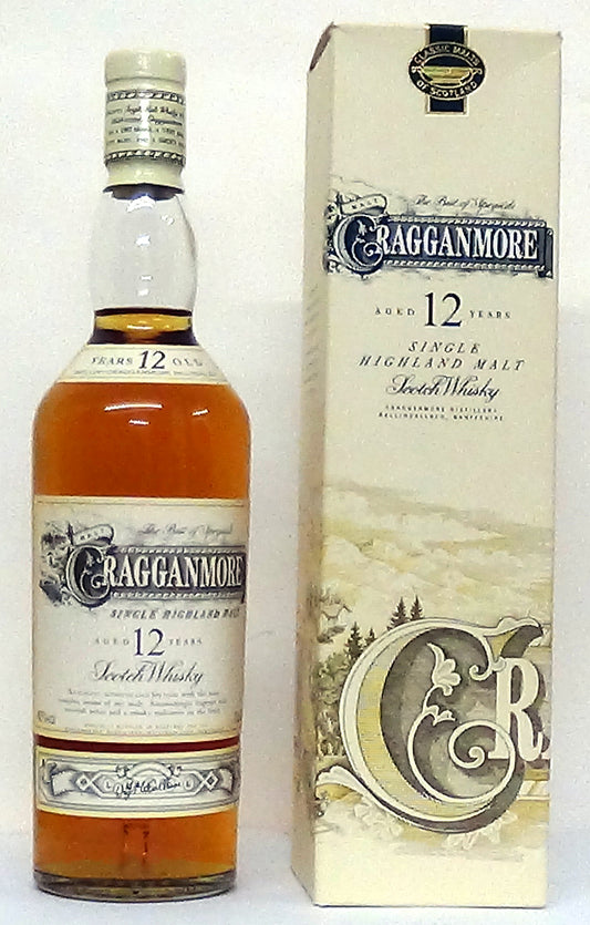 Cragganmore Year Old Speyside (40%, OB, +/-1987, 75cl)