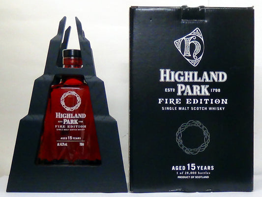 Highland Park Fire Edition 15 Year Old - Scottish Whiskey - Whiskey - 