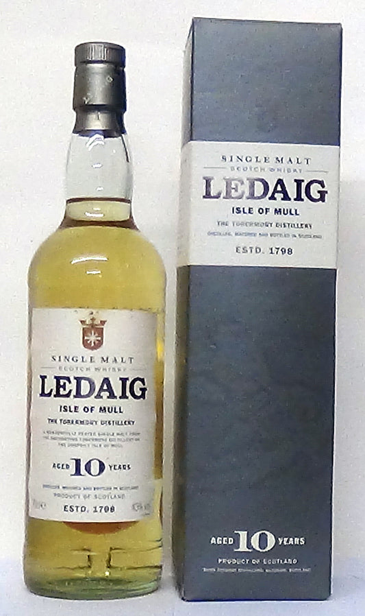 Ledaig 10 yo (43%, OB, +/-2009) Isle of Mull - Whiskey - M&M Personal 