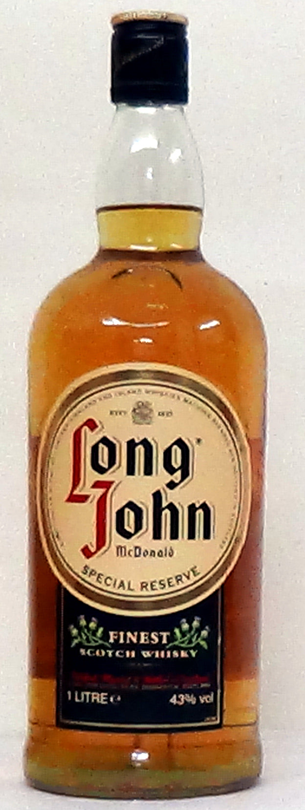 Long John Special Reserve 1980’s 1 Litre - Scottish Whiskey - Whiskey 