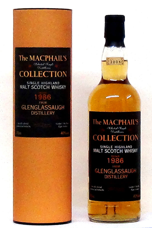 MacPhail's Glen Glassaugu 86 - Whiskey - M&M Personal Vintners Ltd