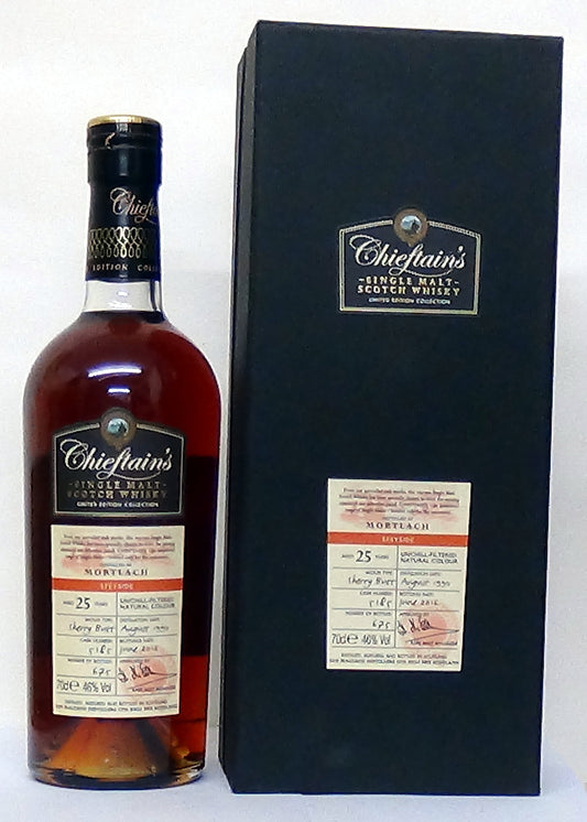 Mortlach Chieftain’s Year Old 46% Abv Speyside