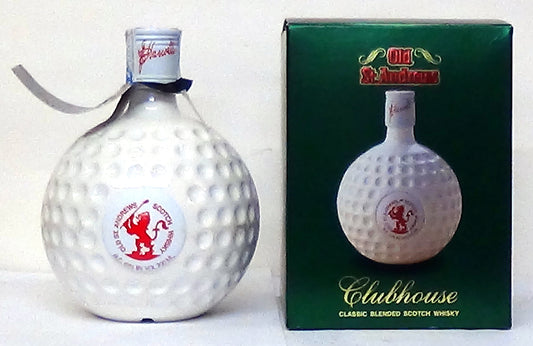 Old St. Andrews Scotch Whisky Golf Ball Decanter 8 Year Old 70cl - Sco