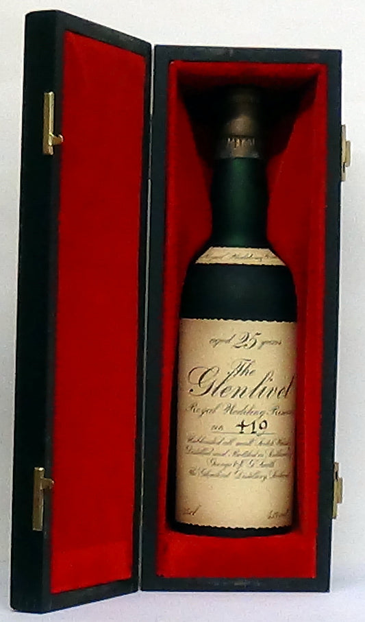 The Glenlivet Royal Wedding Reserve 25 Year Old Btl No.419 - Scottish 