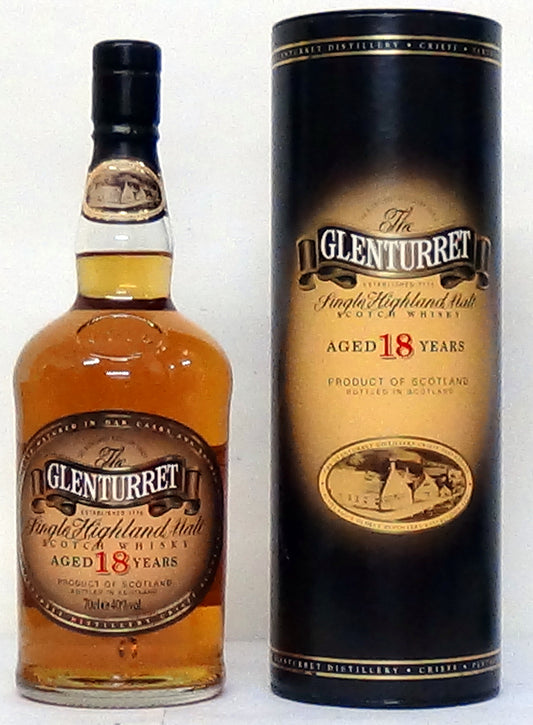 The Glenturret 18 year Highland Malt - Scottish Whiskey - Whiskey - M&